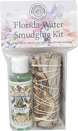 Miniatura 9 de Kit de manchas New Age Smudges and Herbs - 2 varillas de salvia blanca de California para limpieza (Salvia Apiana) con 2 varillas de incienso