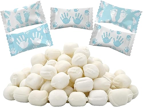 Caramelos de menta con dedos y dedos de los pies, para después de la cena, menta de mantequilla, sin grasa, envueltos individualmente (55 piezas)