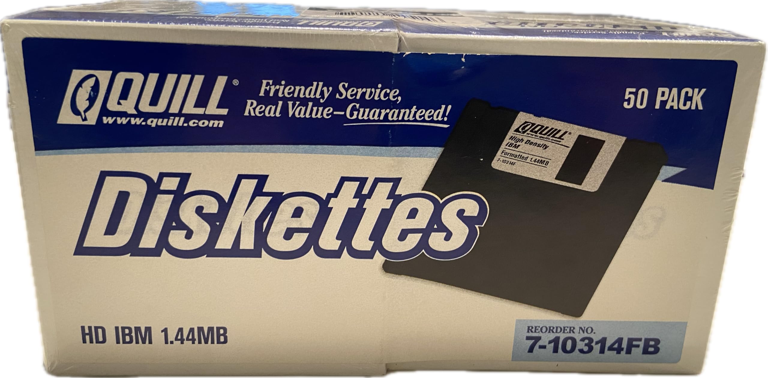 50 Pack Blank Diskettes HD 1.44MB
