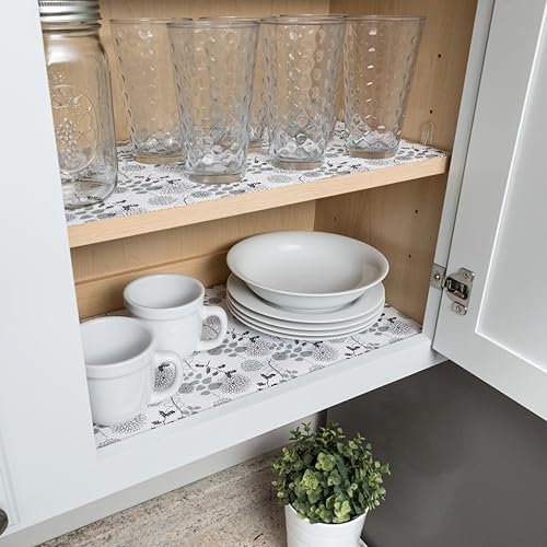 Miniatura 5 de Duck Brand EasyLiner - Revestimiento suave para estantes superiores, revestimiento no adhesivo para gabinetes, cajones, despensa, baño, cocina,