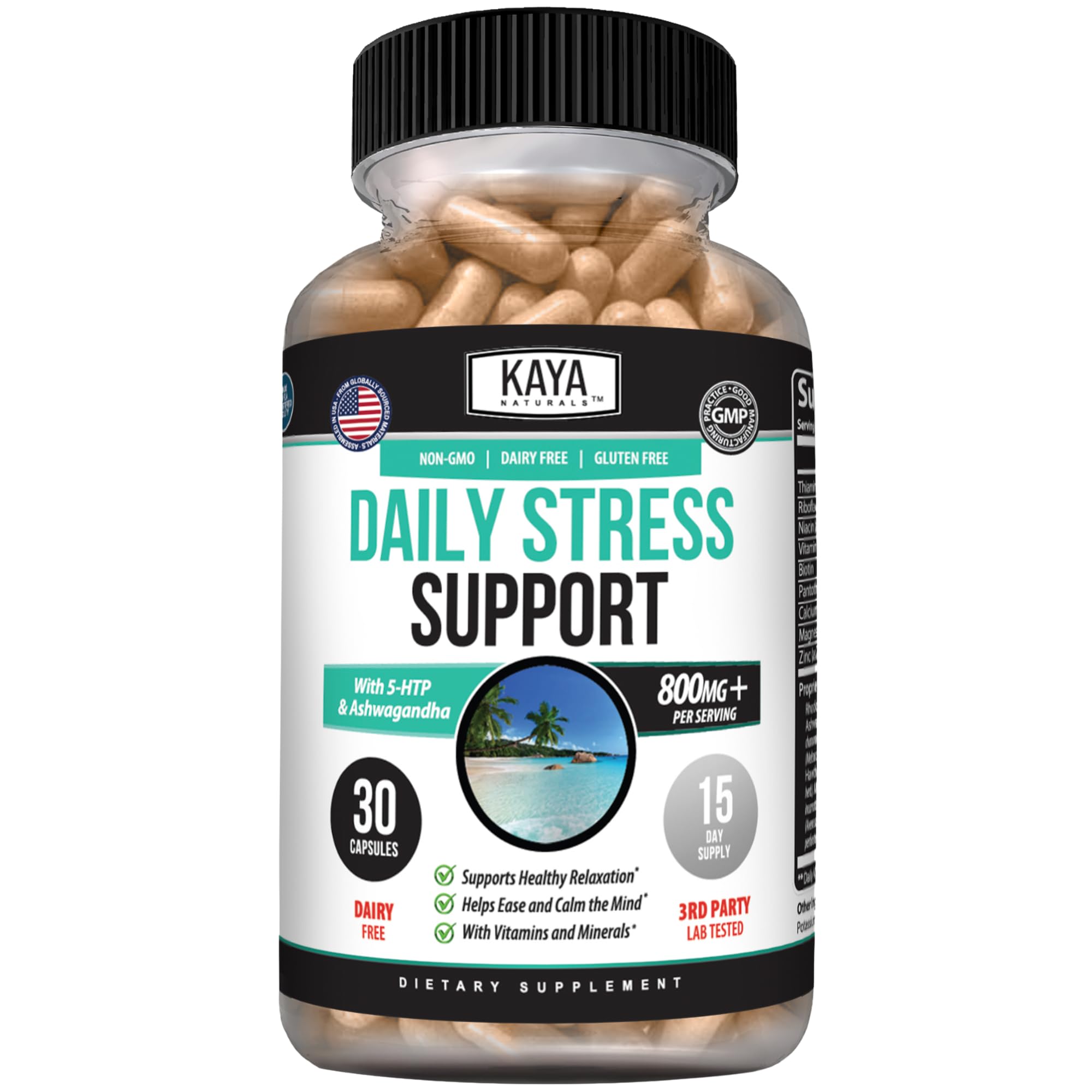 Amazon.com: Kaya Naturals - Natural Herbal Stress Relief Support