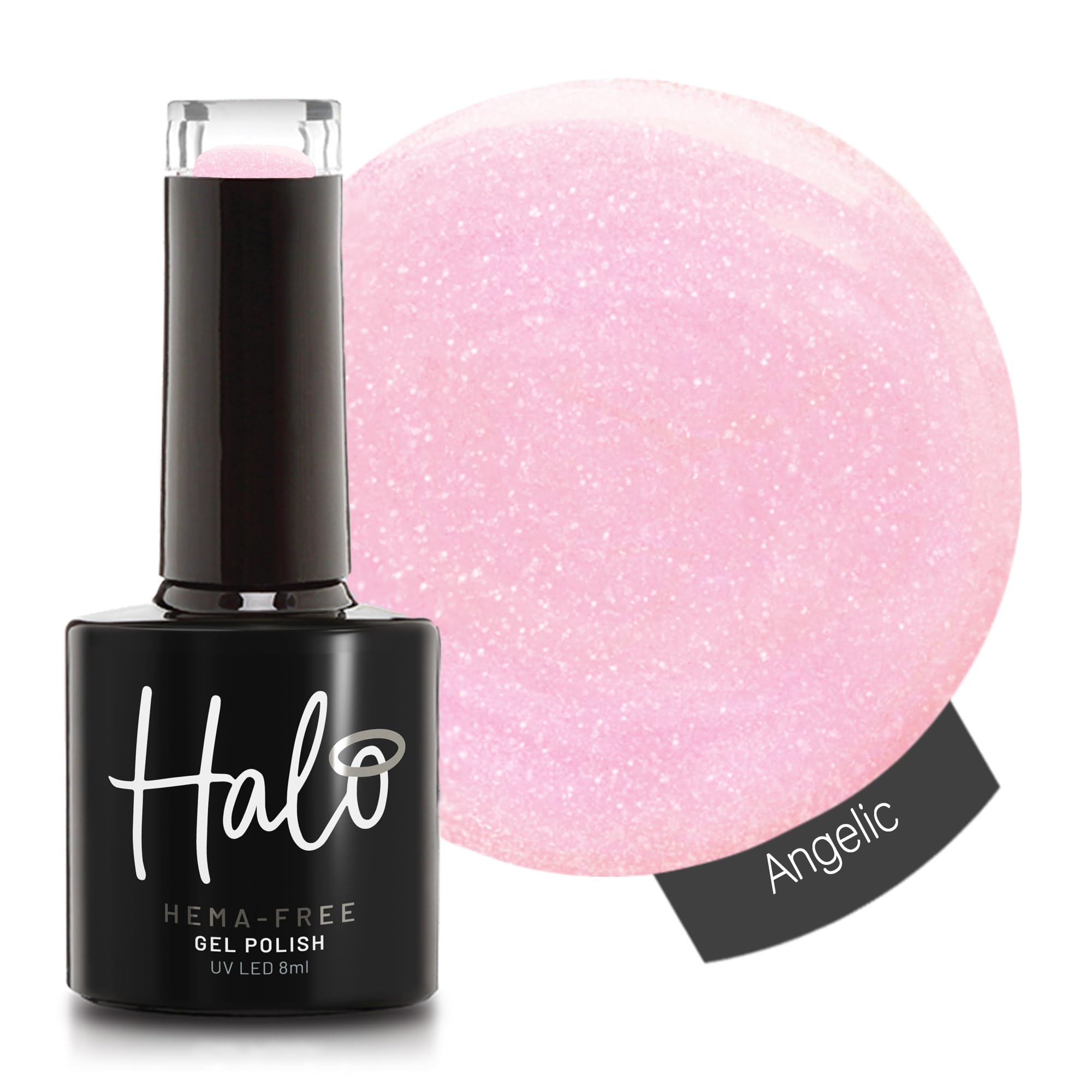 Halo Gel Polish 8ml - French White. UV/LED Gel Nail Polish, Long Lasting & Easy To Apply. Nail Art Colours For Manicure & Pedicure. Gel Polish For Professional & Home Use. — view 28