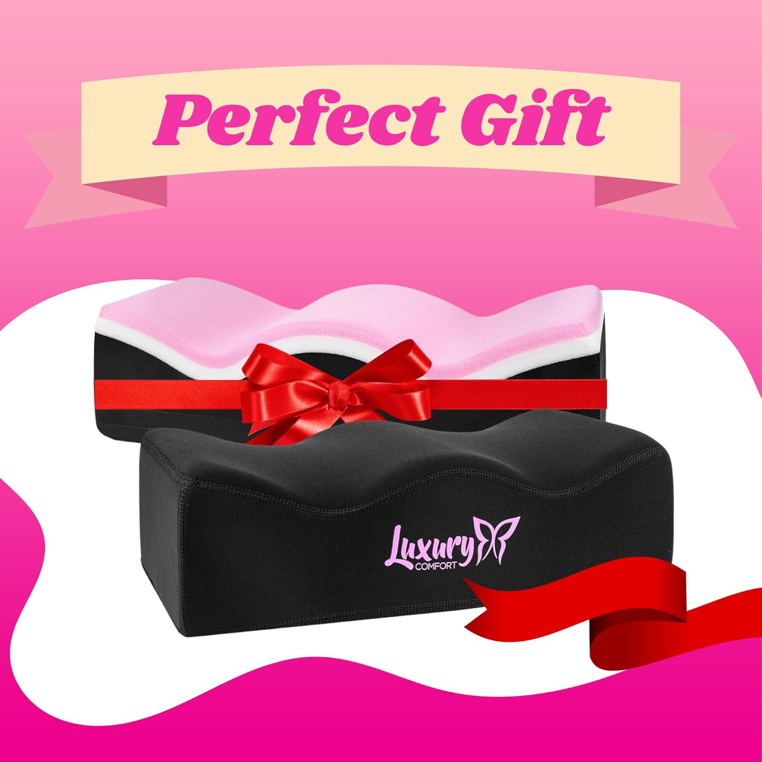 BBL Pillow for Car, Driving & Sitting After Surgery – Booty Recovery Cushion Almohada BBL Después de Cirugía | Cojin BBL para Manejar | Brazilian Butt Lift Post Op Seat Pillow Almohada BBL - Image 9