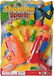 Next Store Kids Shooting Game - Plastic Guns with Balls and Targets - Interactive Entertainment Toy for Developing Focus Skills - Ideal Gift for Boys and Girls - Fun and Safe Sports Toys for Toddlers
