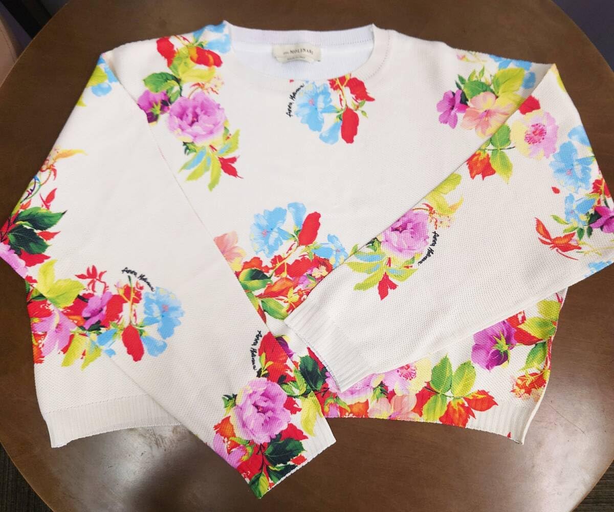 美品★ANNA MOLINARI◆トップス XS 長袖 アンナモリナーリ 春 秋 美品☆ANNA MOLINARI◇トップス XS 長袖 アンナモリナーリ 春 秋
