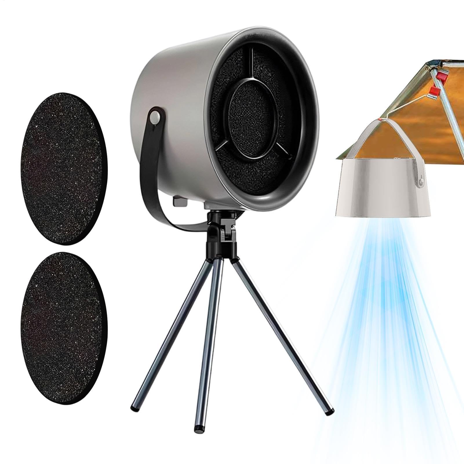 Hotte Aspirante Portable pour Cuisine 3 vitesses, filtre 2 couches,