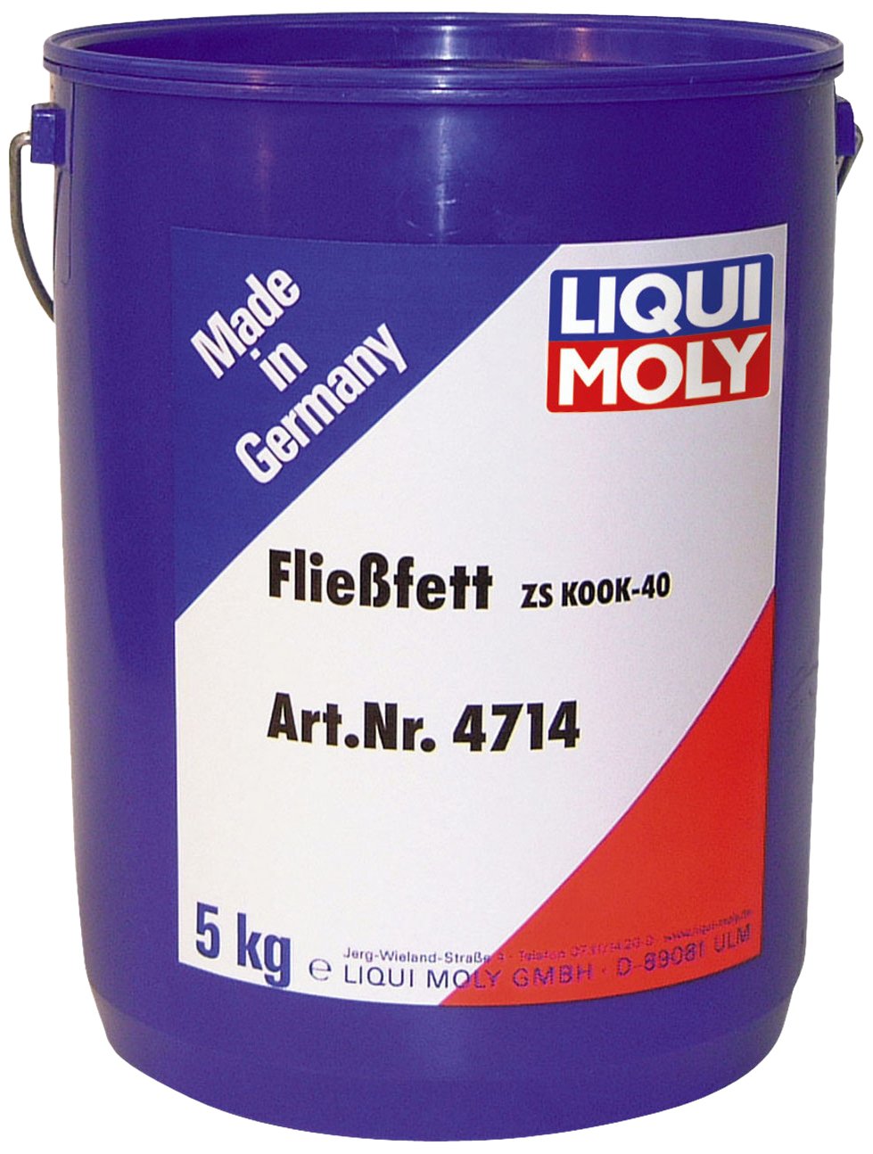 Liqui Moly Fließfett ZS K00K-40 | 5 kg | Lithium Fett | Art.-Nr.: 4714