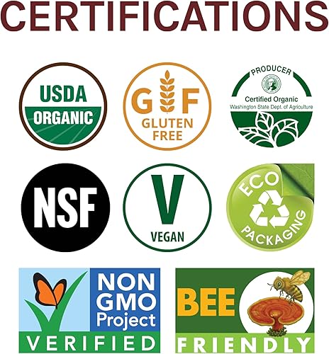 Miniatura 9 de Host Defense Agarikon Cápsulas apoyo inmunológico equilibrado suplemento de hongos 60 cápsulas sin sabor