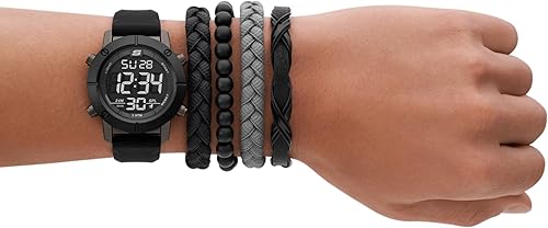 Miniatura 4 de Skechers Reloj para hombre y pulsera apilable o banda intercambiable set de regalo