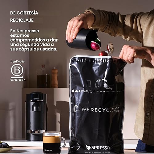 Miniatura 6 de Nespresso Vertuo Pop+ - Cafetera y espresso de Breville, Samra Origins by The Weeknd Vertuo Metad Green Machine y espumador de leche Nespresso