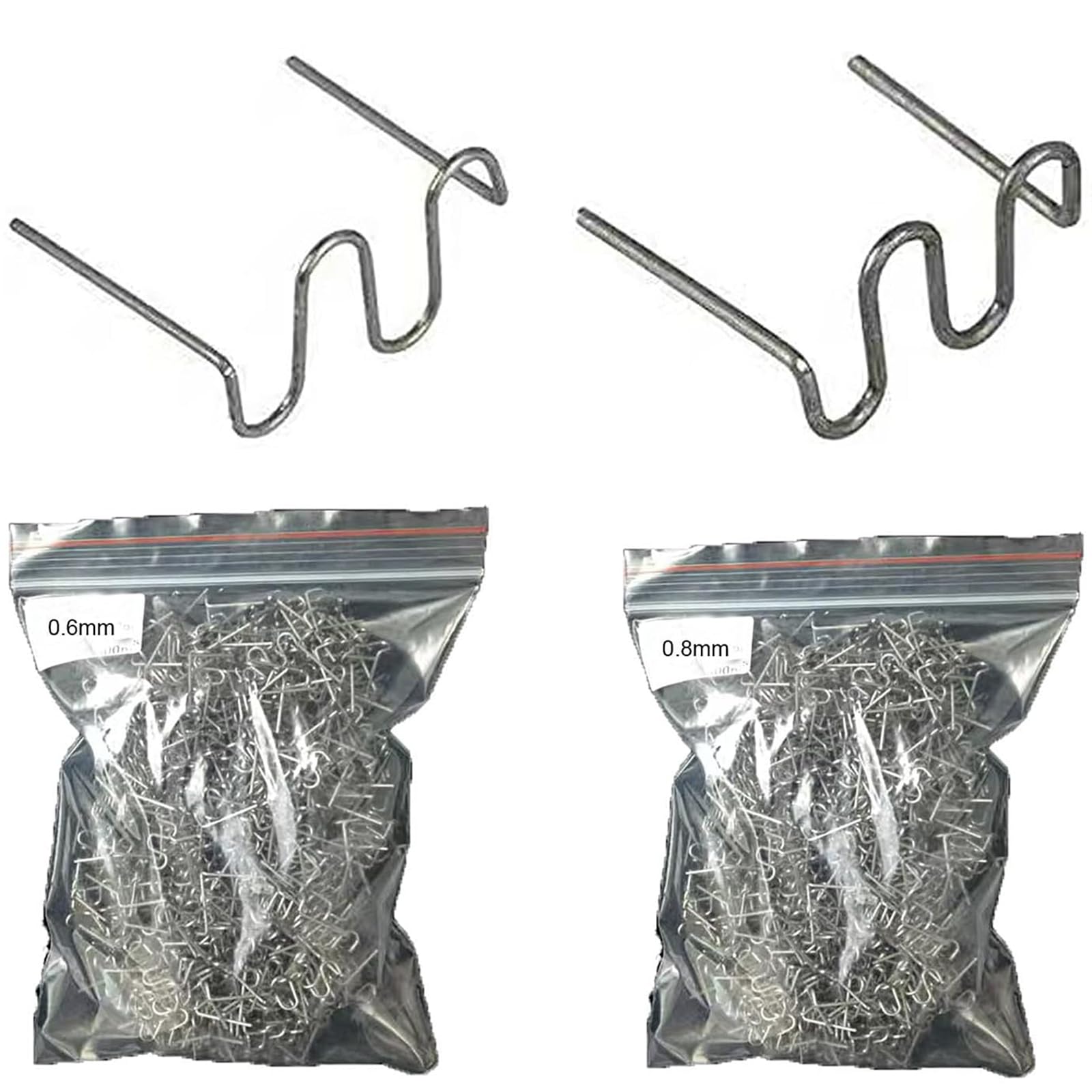 Xrten Welding Kit,1000PCS Hot Staple Auto Body Welding Wire, Car Bumper Repair Kit For Welding Repair 0.6mm 0.8mm - Image 3