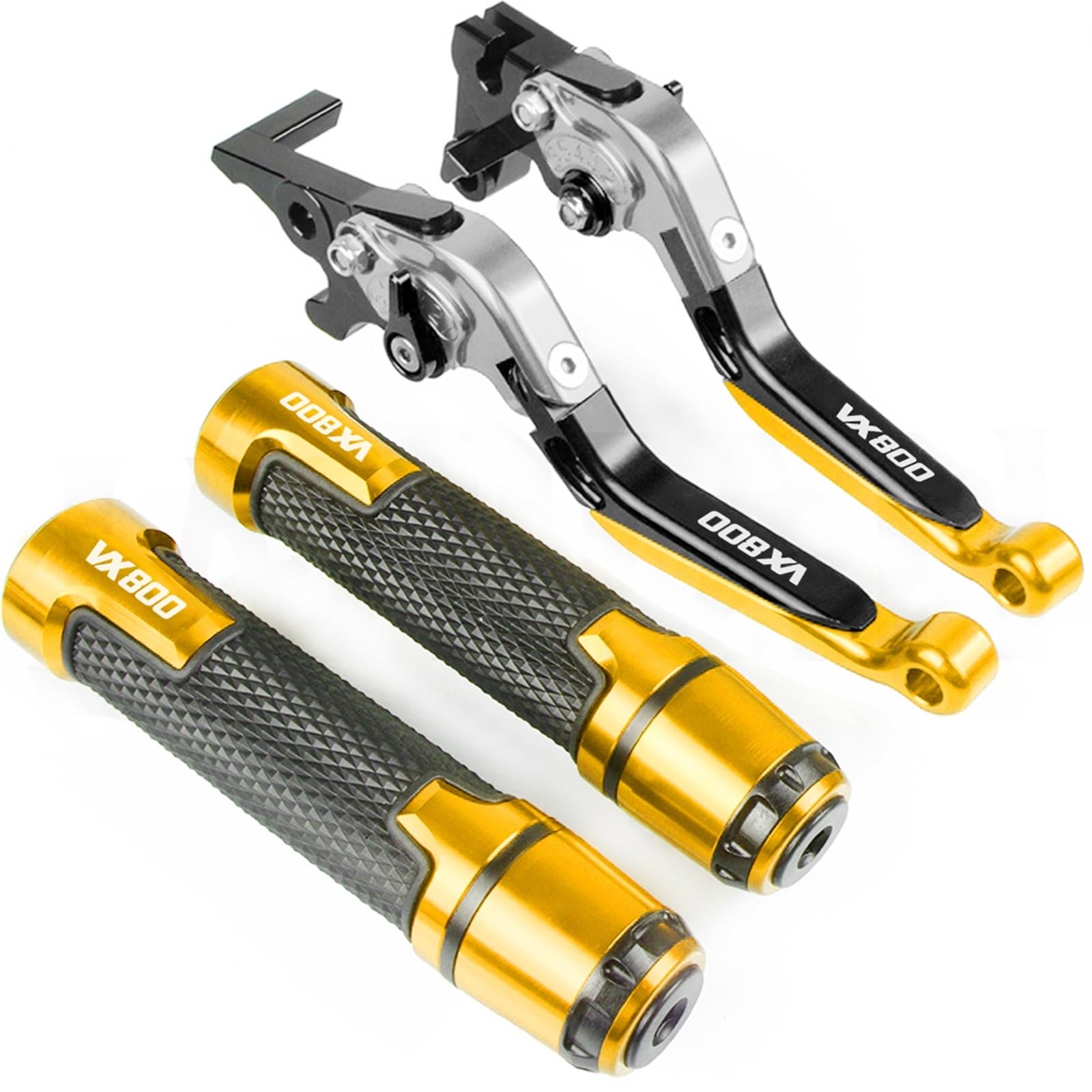 Leviers d'embrayage de frein pour Suzuki VX800 1991-1996 avec poignées de guidon extensibles