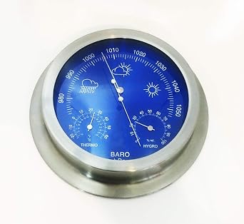 Mekanik İbreli Barometre Büyük 23cm