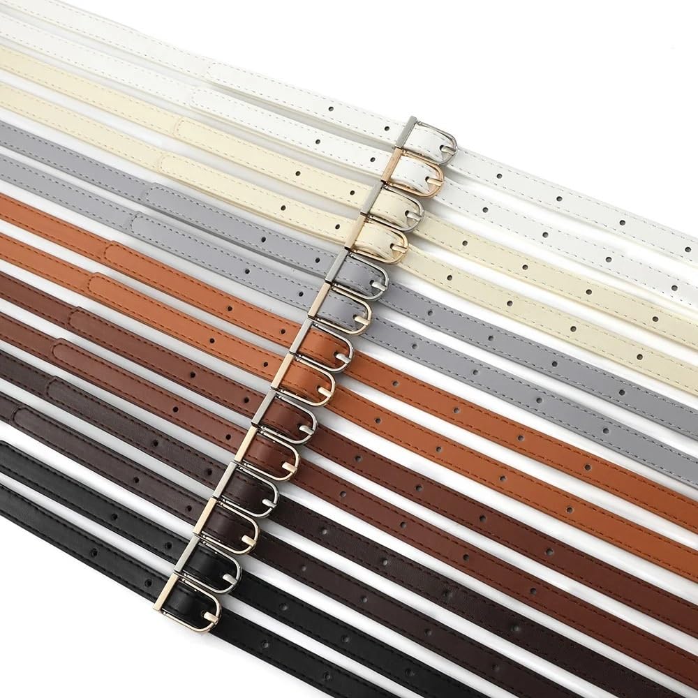 Regulowany skórzany pasek do torby damskiej Wymienny pasek na ramię do torebek typu crossbody Stylowy czerwony design