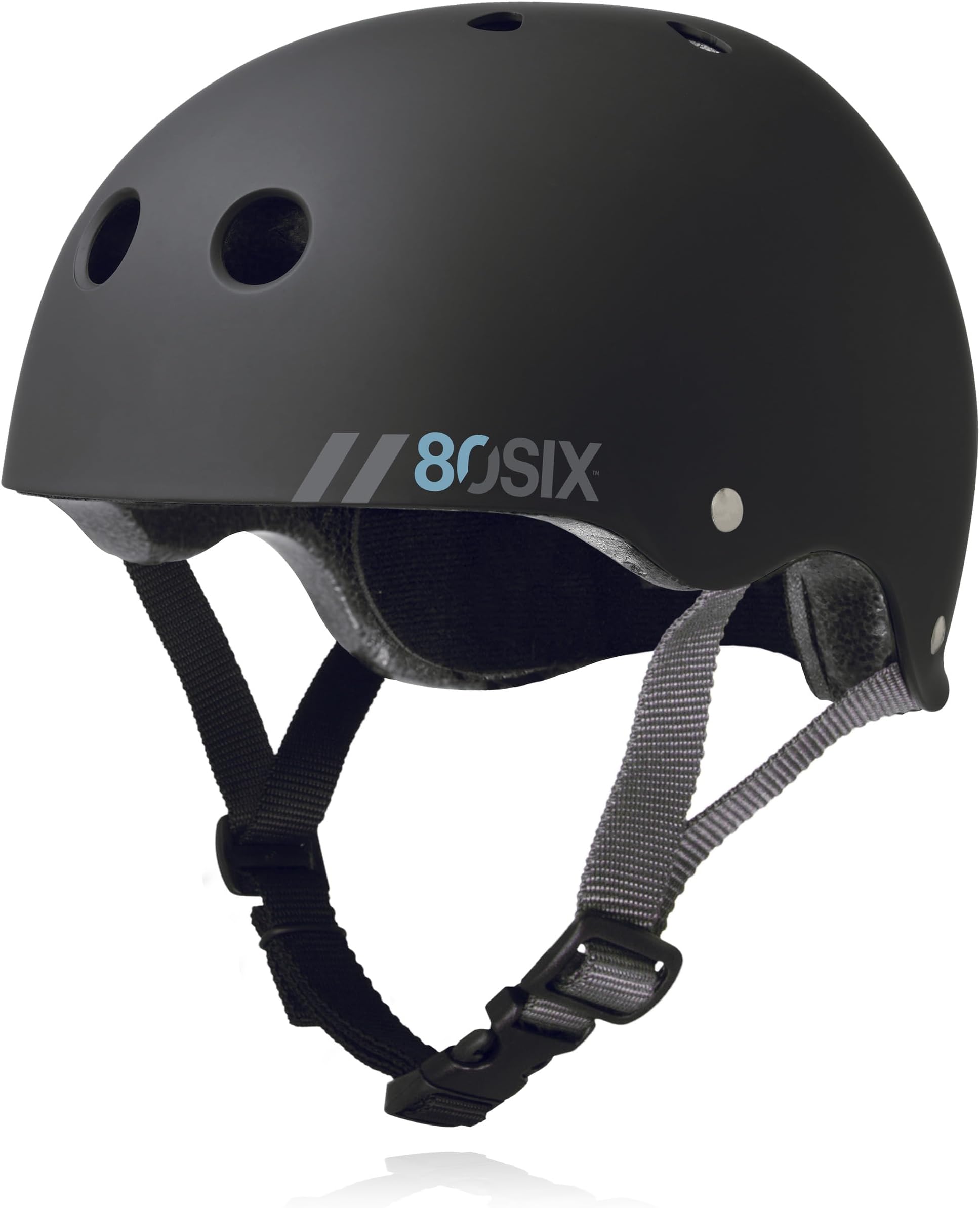 80SIX Triple Certified Multisport Helmet - Ideal for Bike, Scooter, Skateboard, Roller Skate and Inline Skate