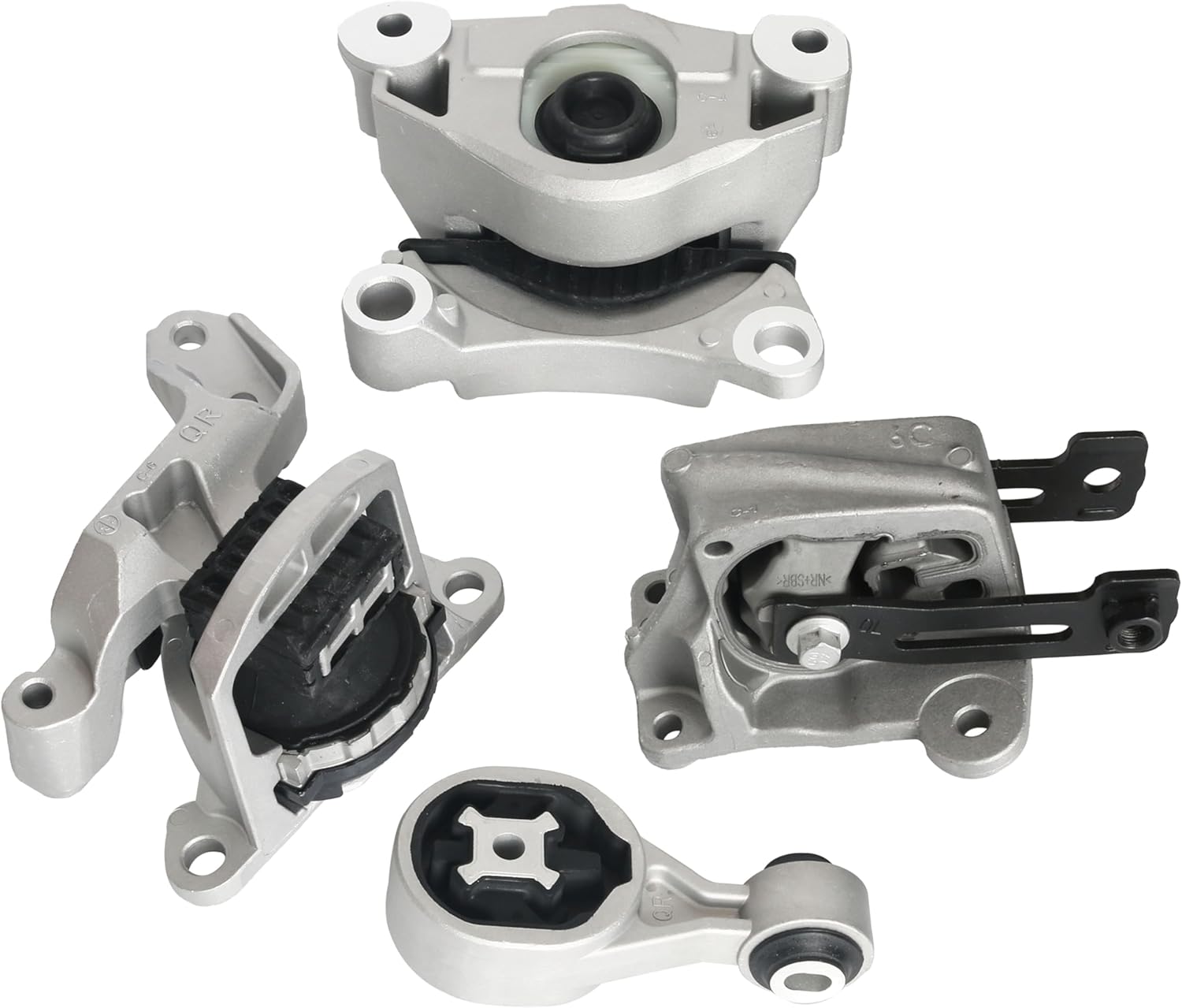 Engine Mounts & Automatic Trans Mount Fits for Nissan Altima 2019-2023 L4 2.5L, 4PCS Engine Motor Mounts #OE A4381 A4382 A4389 A4390