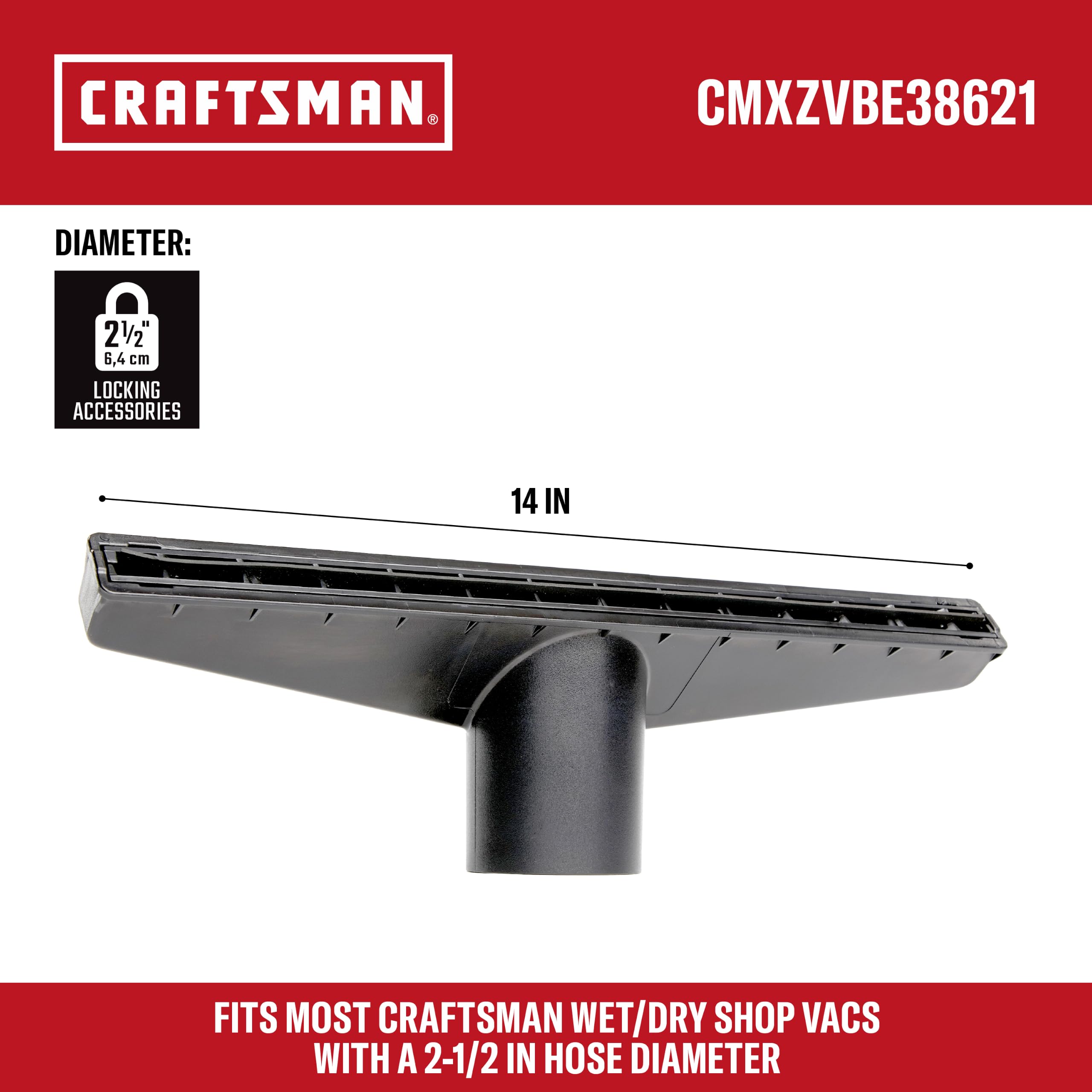 CRAFTSMAN Wet Nozzle - Powerful Wet Pickup Attachment -2 CRAFTSMAN Wet Nozzle - Powerful Wet Pickup Attachment -2