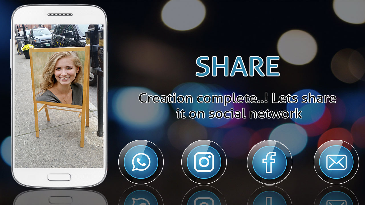 Hoarding Photo Frames Editor App on Amazon Appstore