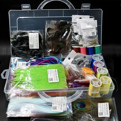 Feathers fly-tying-material, Fly Tying Materials Set