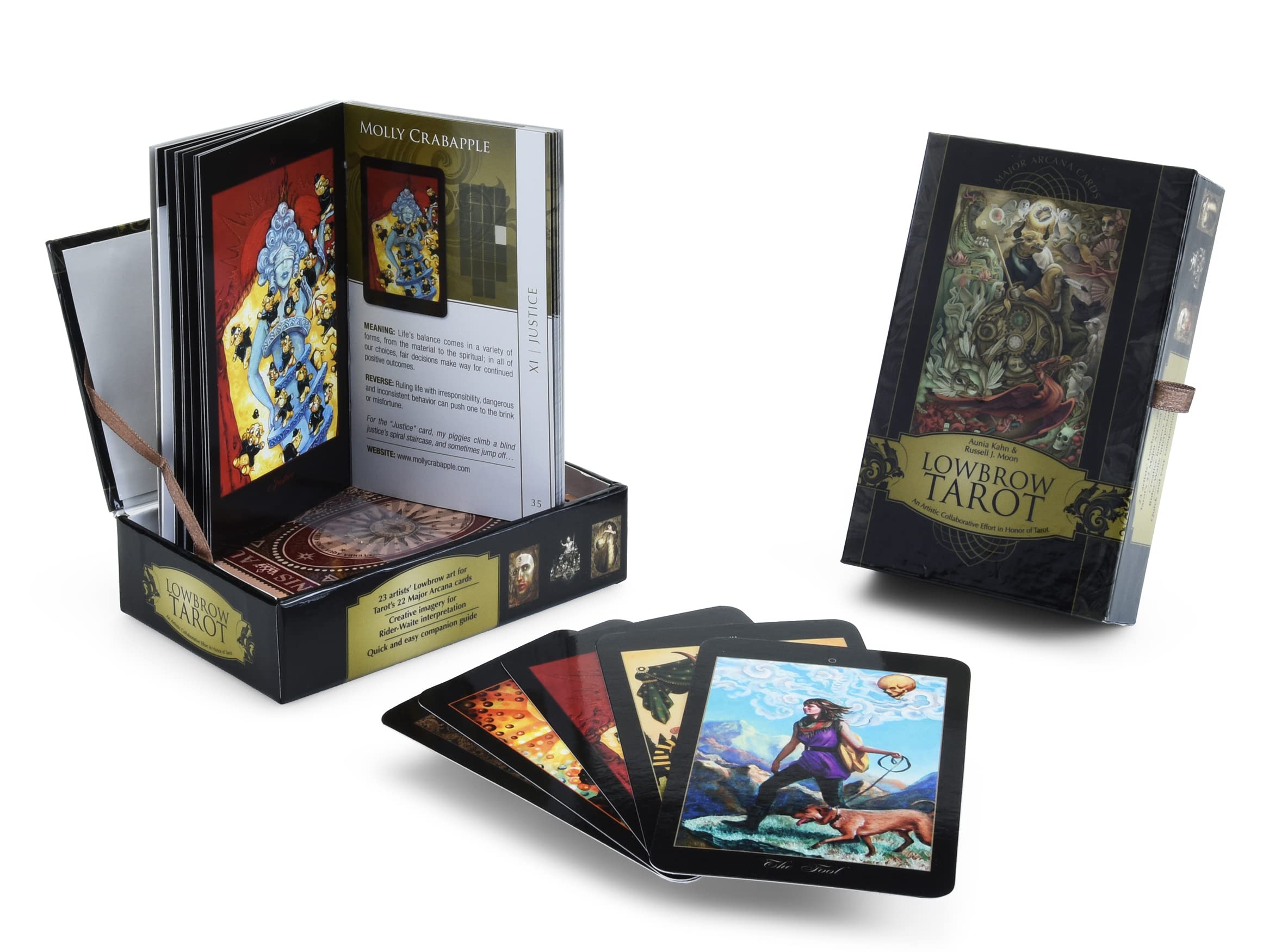 Lowbrow Tarot: Major Arcana Cards (Tarot Kit Box Set with 22 Cards and Guide Book) Cards – November 8, 2012