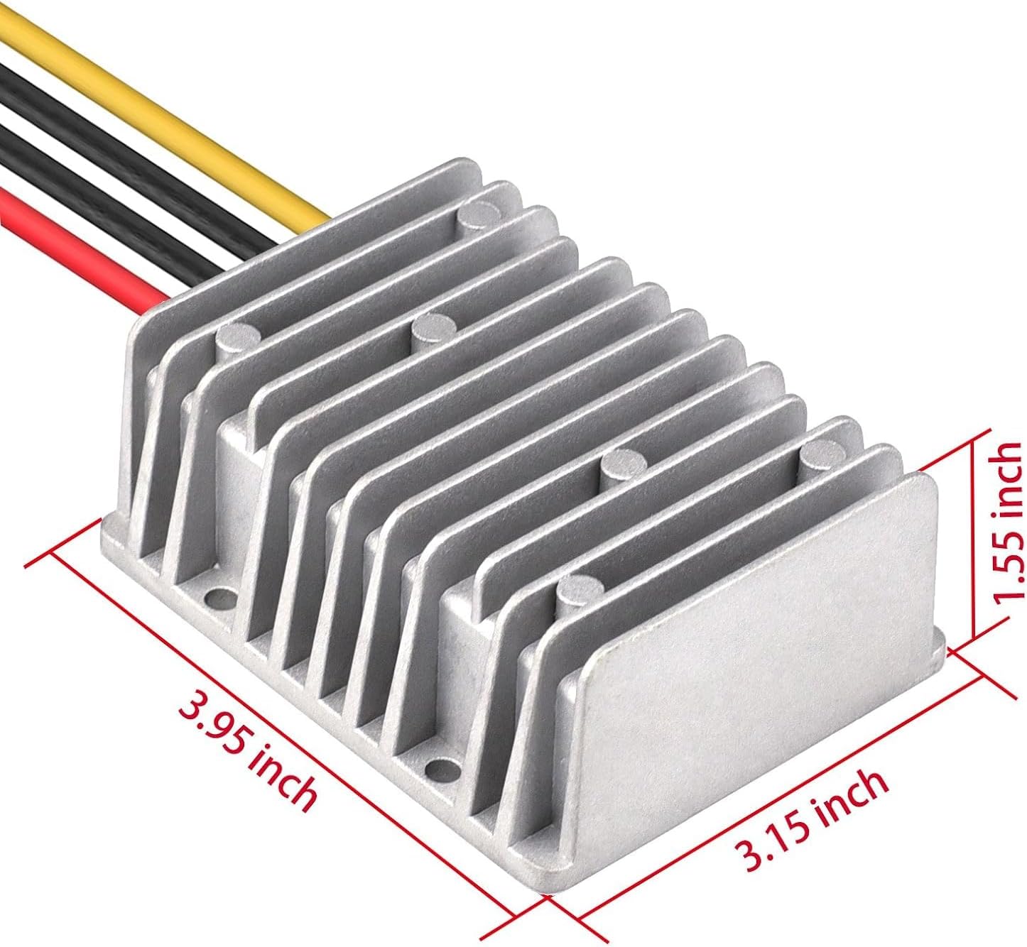 DC 18V to DC 12V Step Down Converter for Ridgid 18V Battery Adapter for Power Wheel Converter with Upgraded Low Voltage Protection for Golf Rc Car Truck Light (40A 480W)