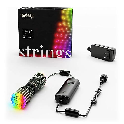 Snapklik.com : Twinkly App Controlled Christmas Light String Smart Home ...