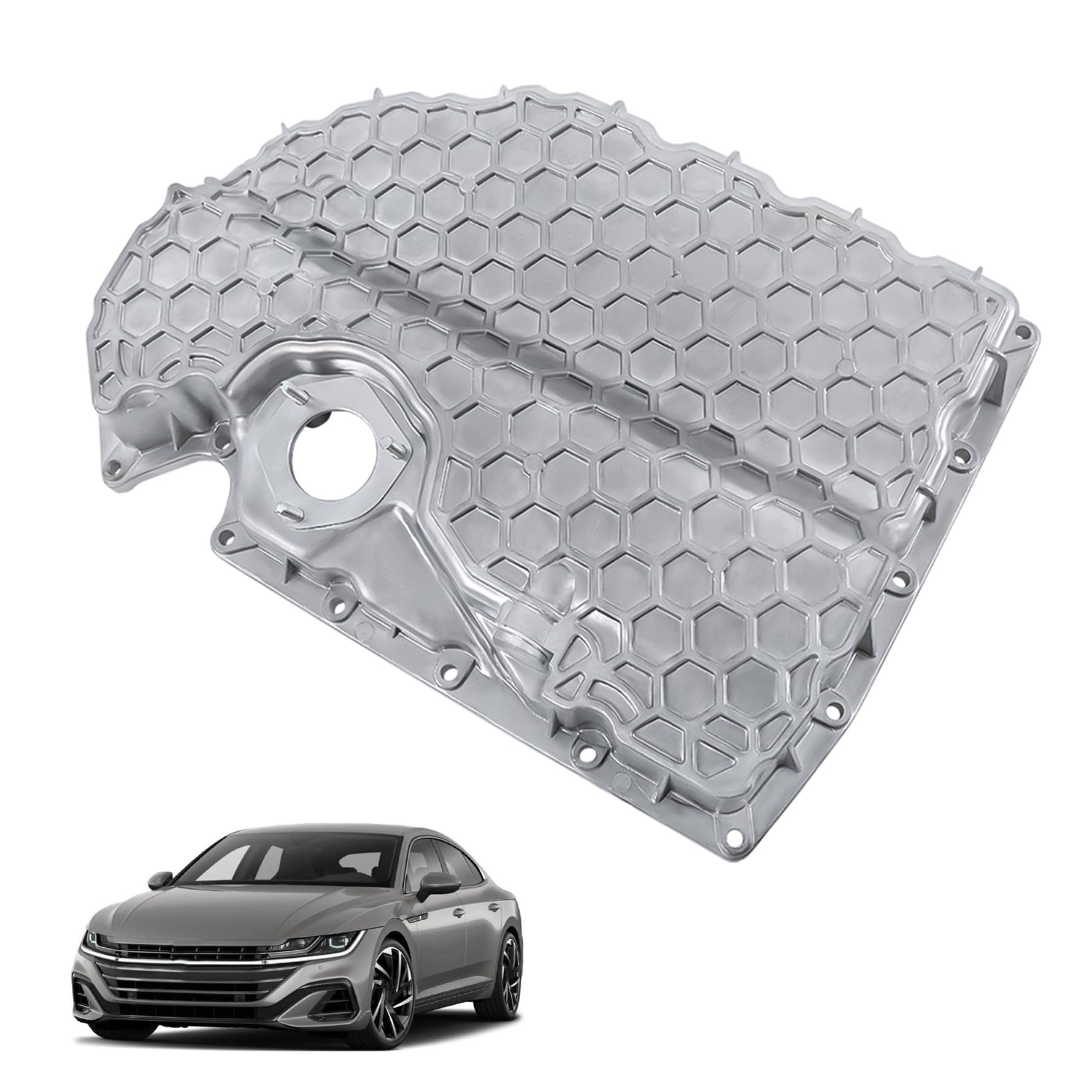 munirater Ricambio per coppa dell'olio motore in alluminio per Arteon/A3/Tarraco/Ateca/Alhamra/Golf 06K103600R 06K103600AE 2014-2023
