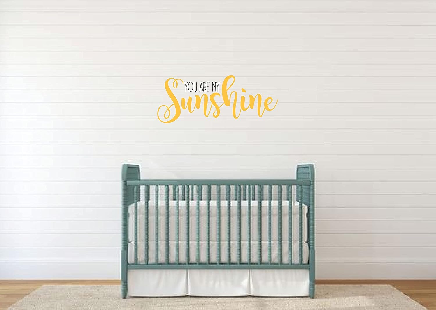 You are My Sunshine Wall Decal Quote |CustomVinylDecor | Home Decoration for Children's Nursery, Bedroom, Playroom or Classroom | Vinyl Lettering Stickers | Baby Shower or Birthday Gift