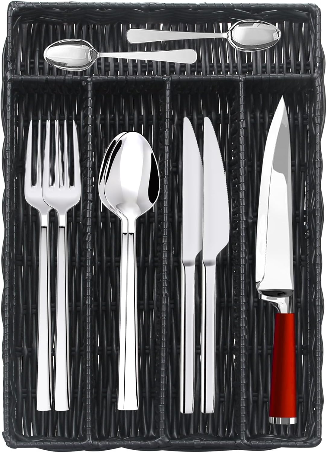 Small Kitchen Utensil Drawer Organizer Divider Narrow