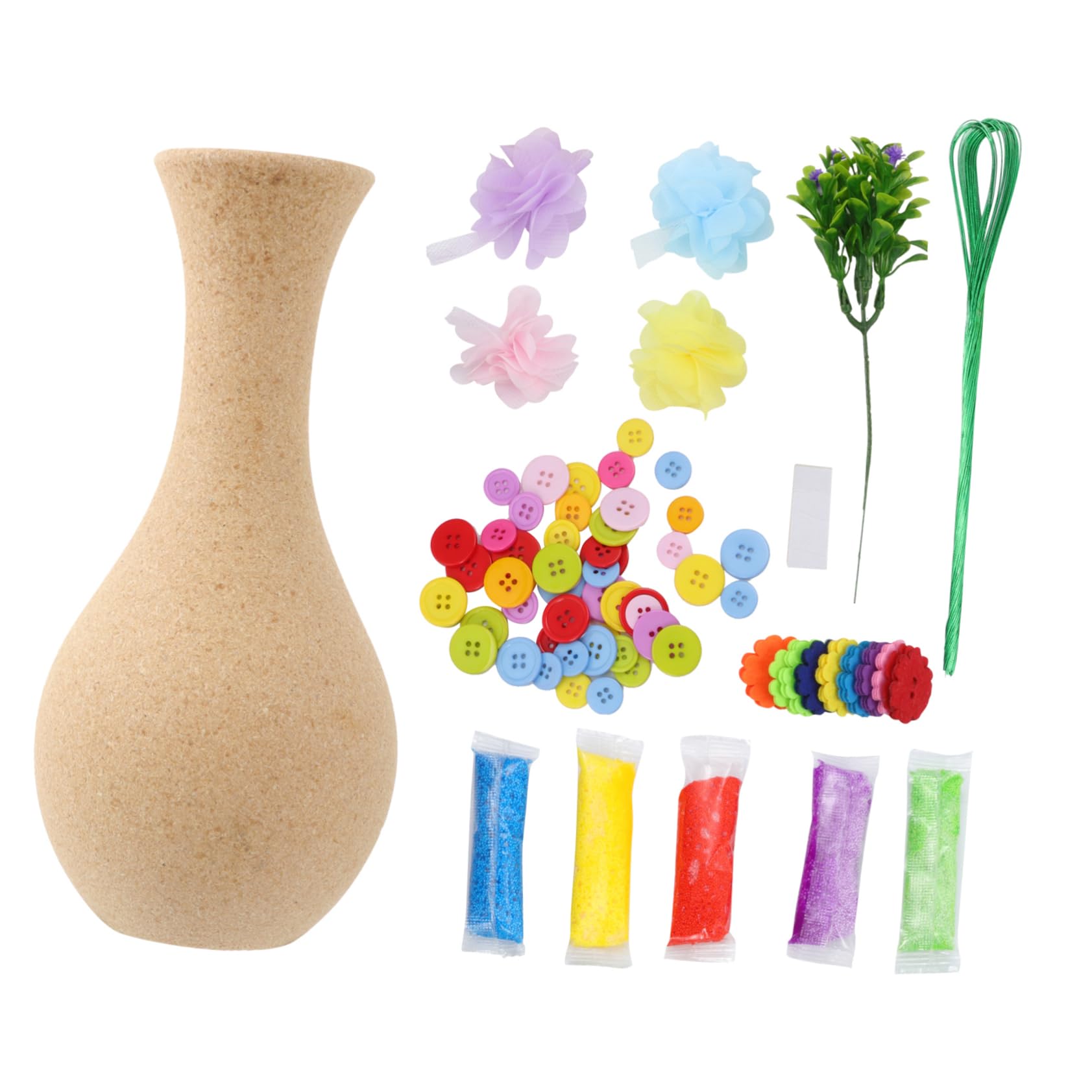 2 Juegos De Jarrón DIY Kit De Actividad DIY Kits De Proyecto De Bricolaje Florero Kit Para Manualidades Actividad DIY Para Niños Kit De Arte Florero Niños Arte Hecho A Mano Kit De