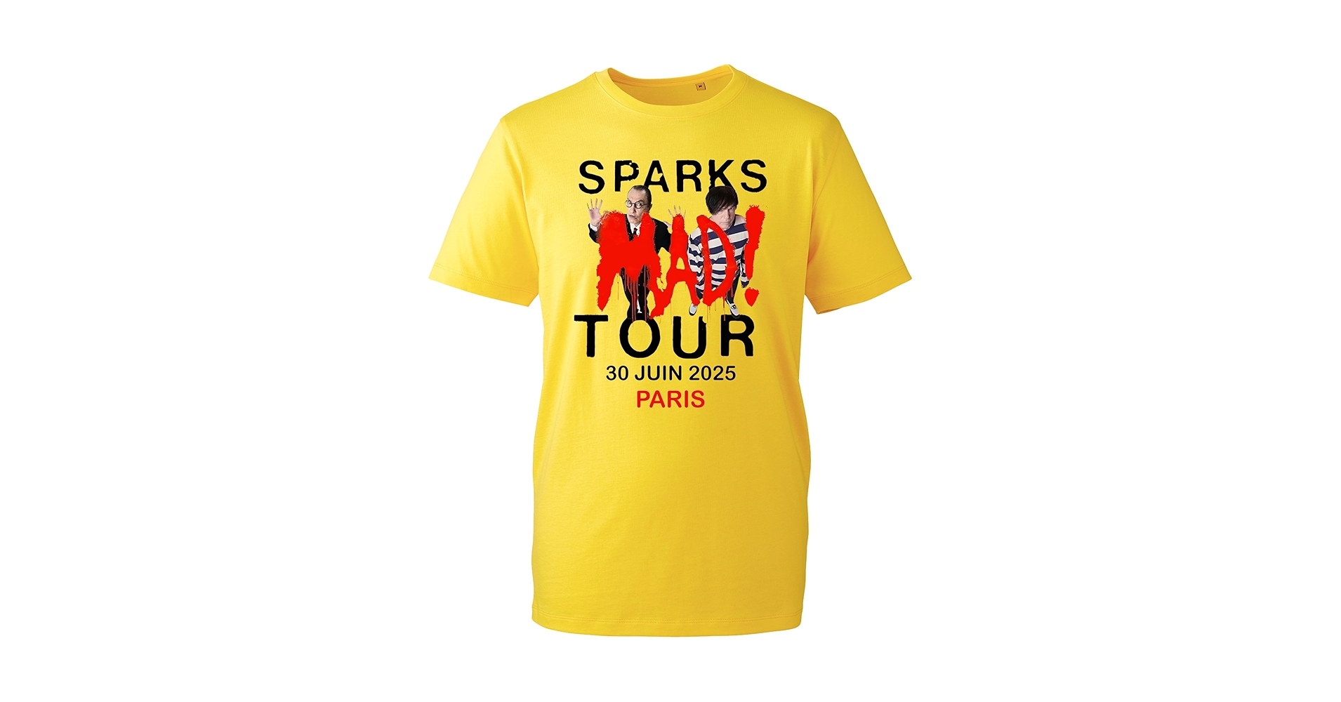 MAD! Tour Sparks 2025 Paris T-Shirt – Concert Fan Tee