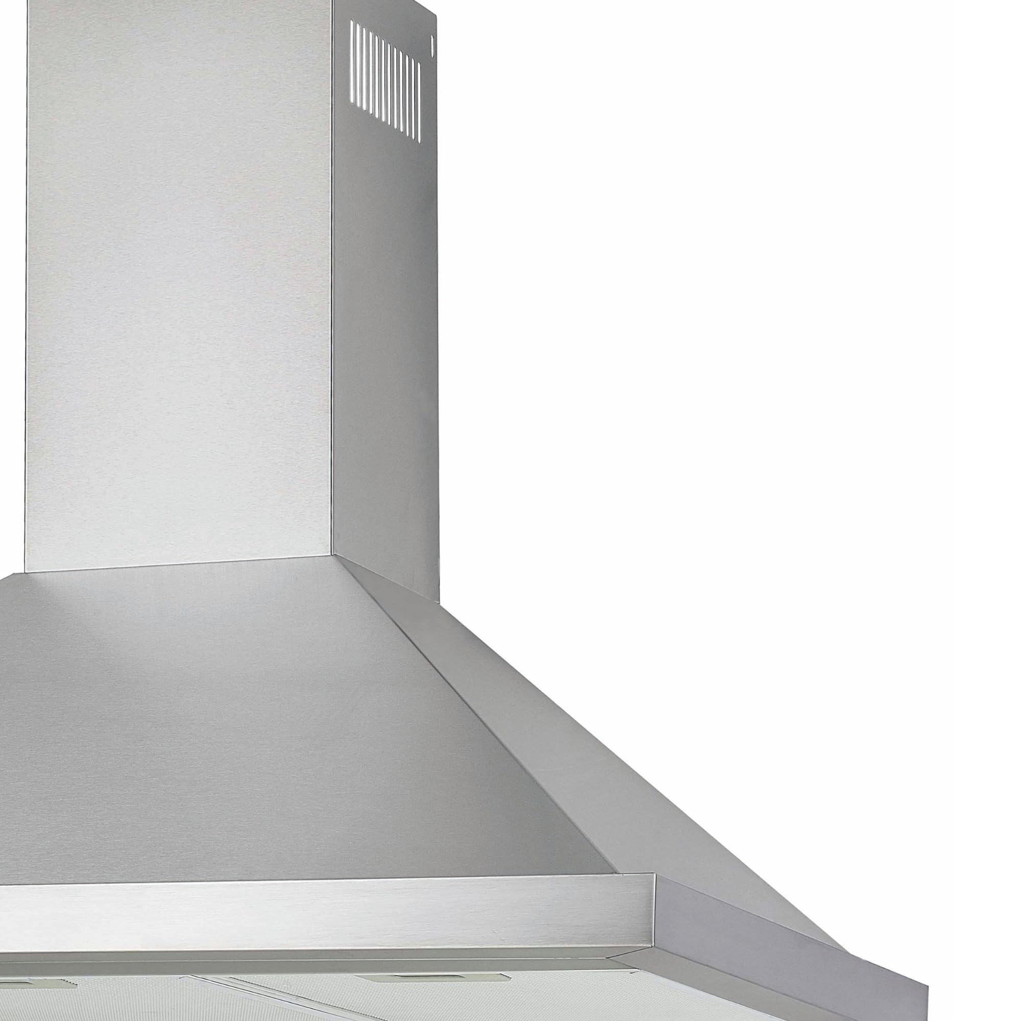 CATA Beta Pro 9000 X Campana Extractora Decorativa Trapezoidal de 90 cm, 979 m³/h, Panel Electrónico Digital, 3 Potencias, Iluminación LED, Clase A,Acero Inoxidable