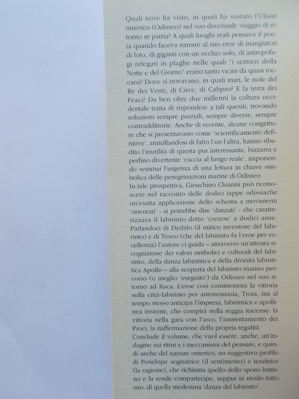 Odisseo. Il labirinto marino
