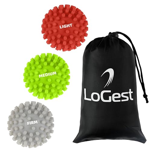Logest 3-Piece Set Foot Massage Ball -