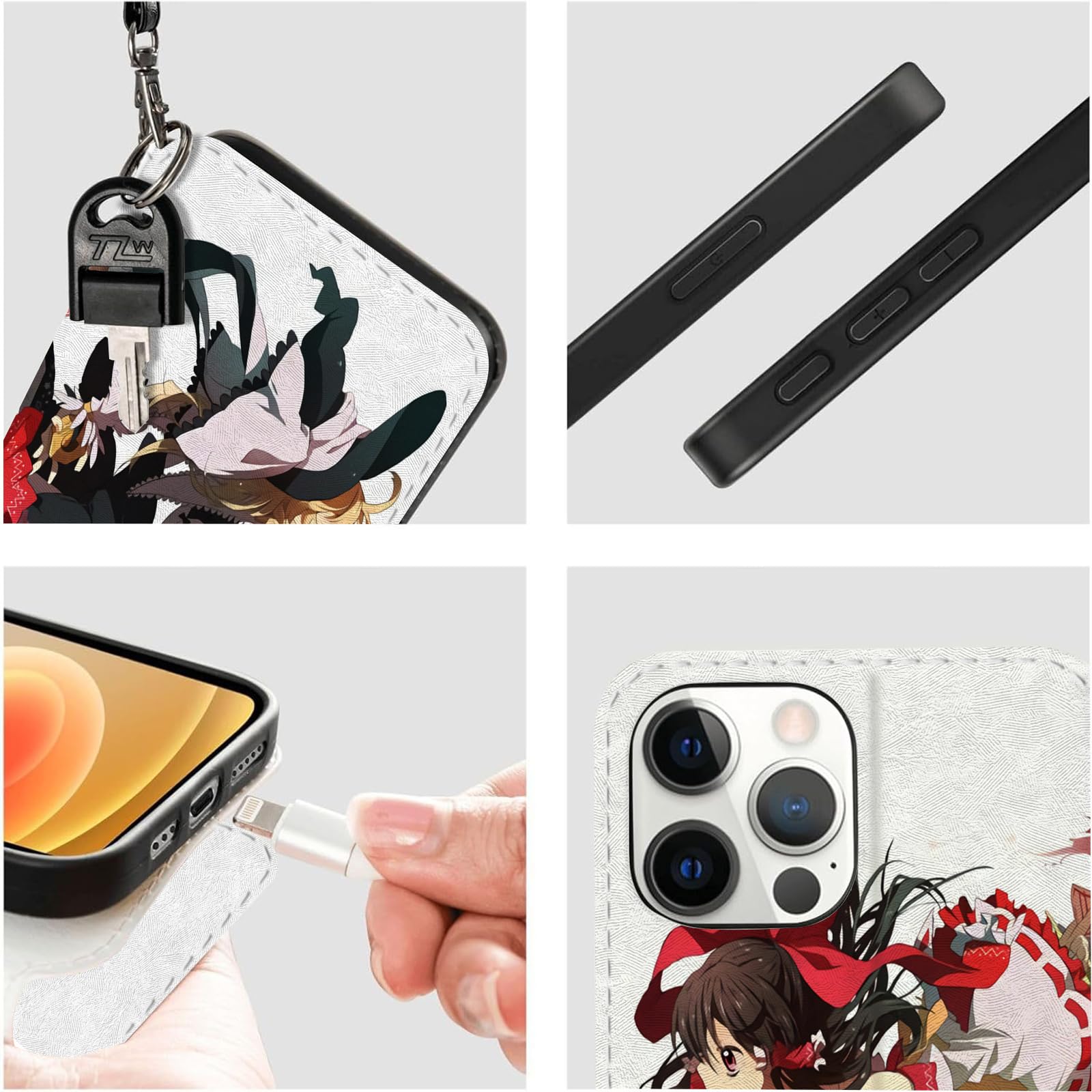 Amazon.co.jp: _スマホケース 東方project iphone14promaxケース 手帳
