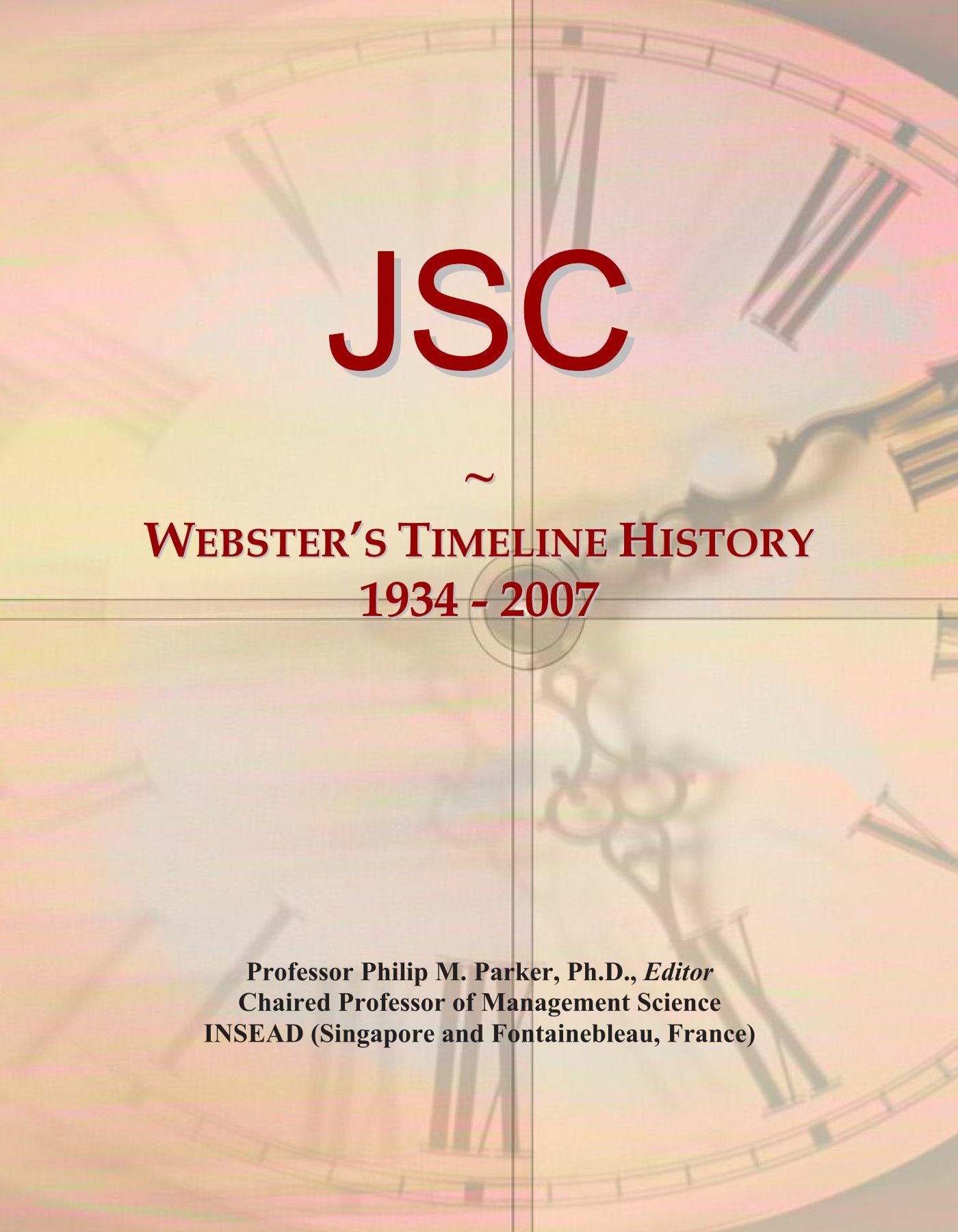 JSC: Webster's Timeline History, 1934 - 2007