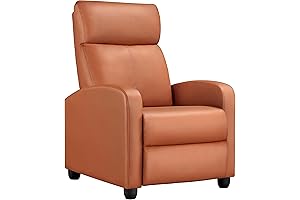 Yaheetech Close To Wall Recliner Chair: Space Saving Home Theater Experience