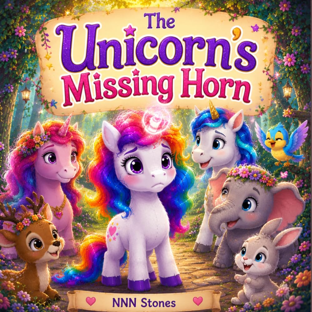 The unicorn's Missing Horn: A cute story of little unicorn missing horn