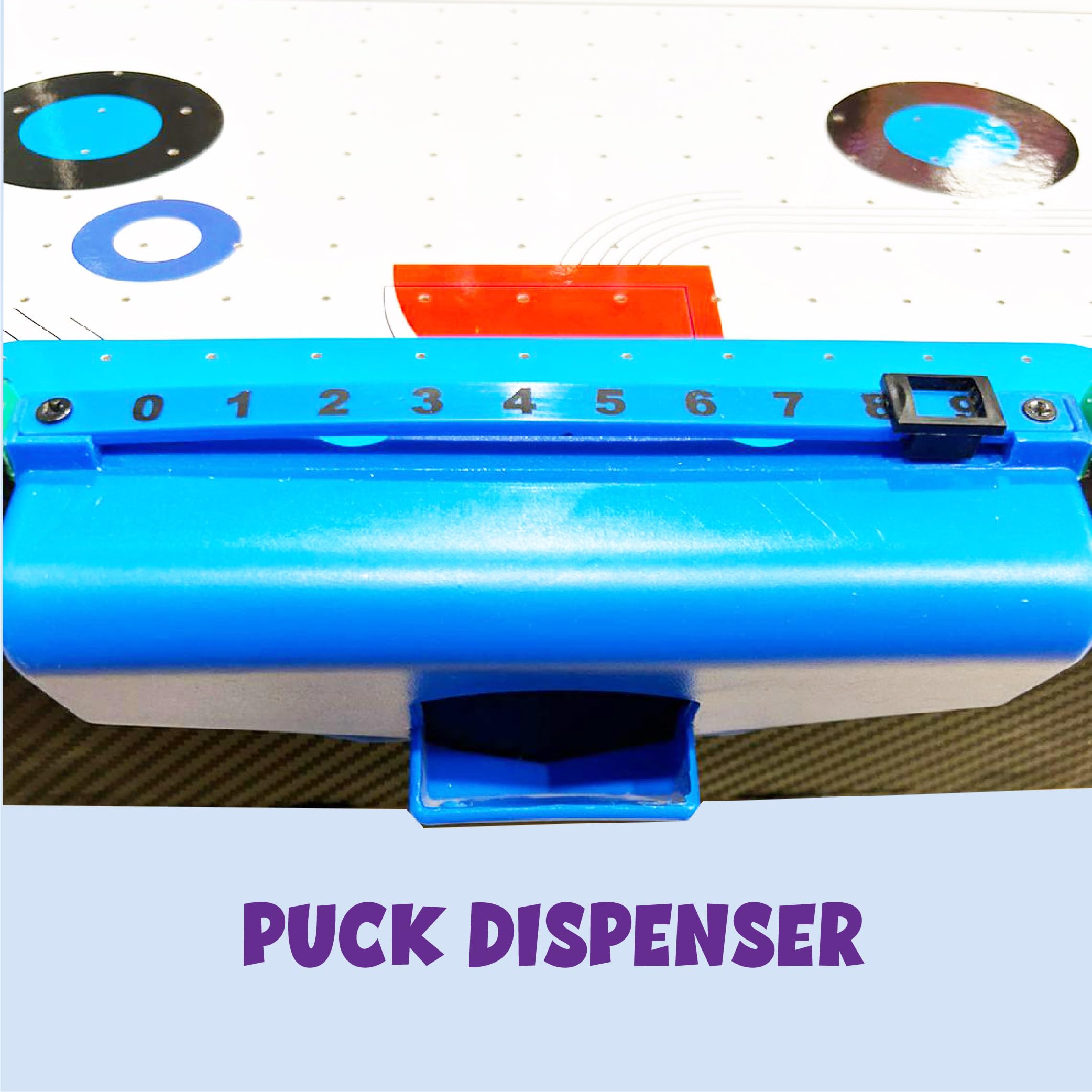 ToyMagic Air Hockey Big Battle Ground Toy|25.5 Inches Electric Powered Portable BoardGame|Indoor Toy|Electric Motor Fan with 2 Pushers and 2 Air Hockey Pucks|Birthday Gift for Kids&Adult|Made In India - Image 5 thumbnail