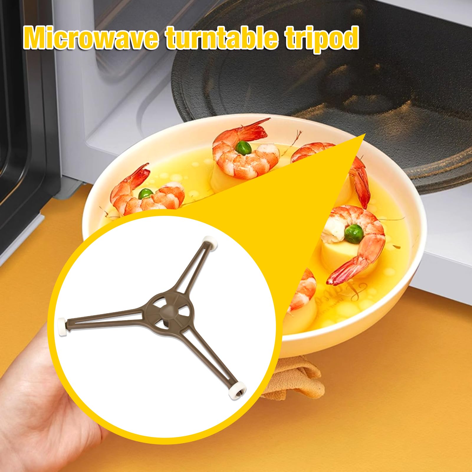 SUPPORTO GIREVOLE PER Giradischi Ceramica E Torta - 2 Ruote EUR 13,05 - Foto 7