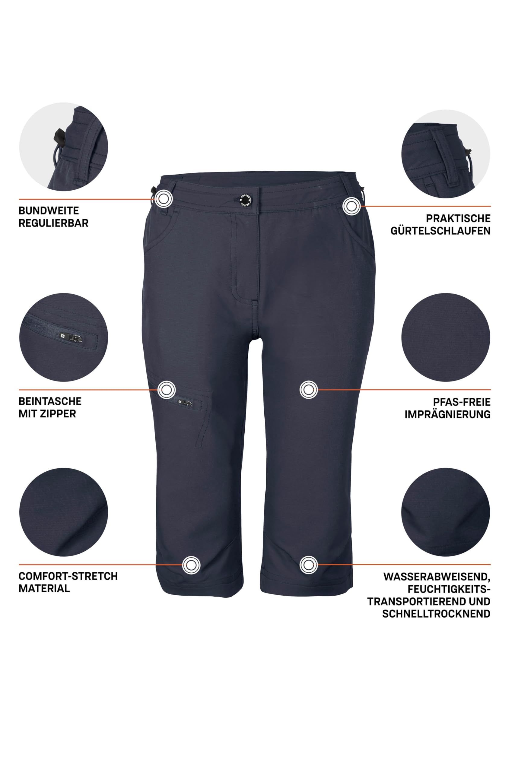 Killtec Damen Capri/Funktionsshorts Kos 4 Wmn Pnts