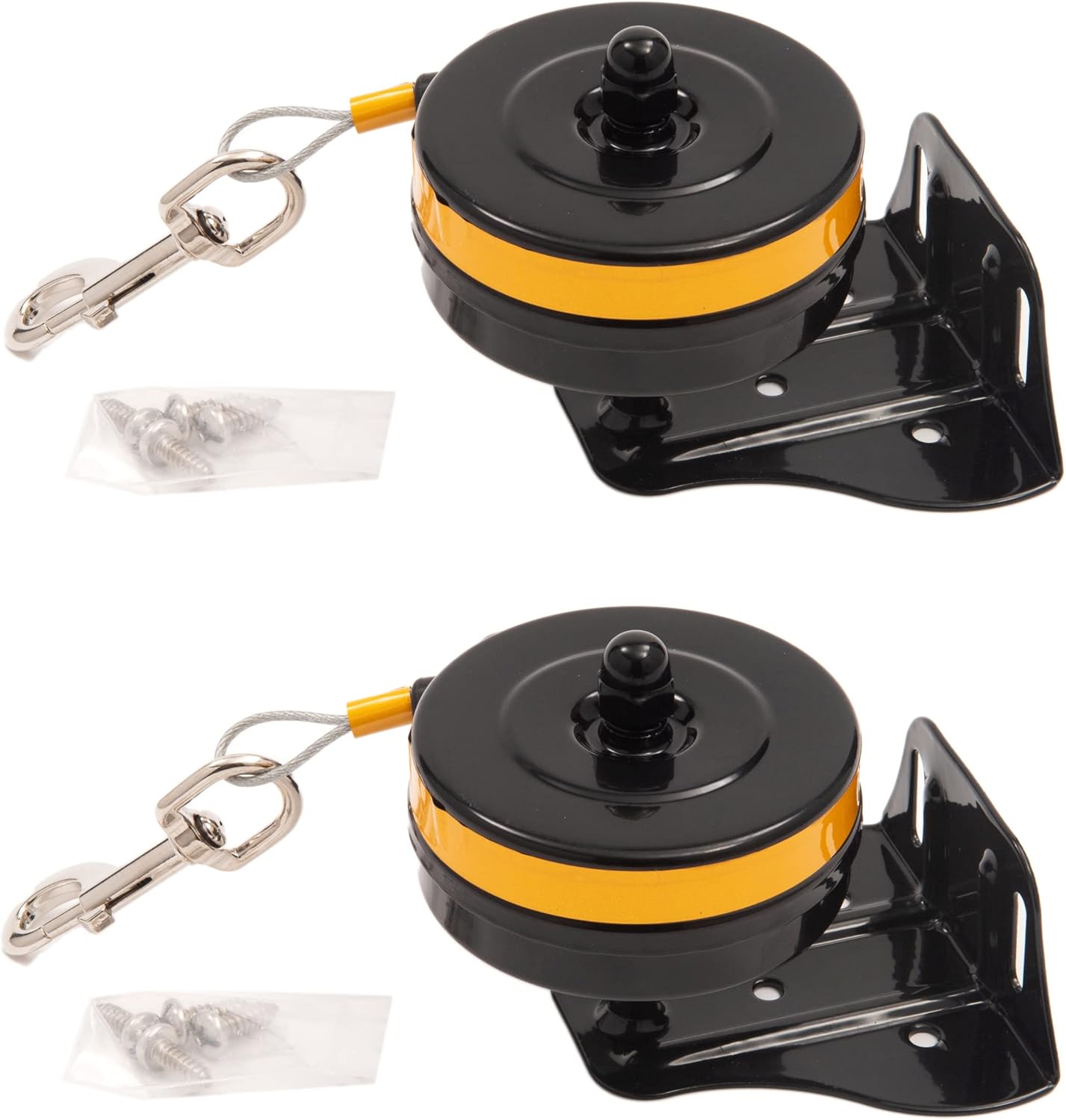 Lixit® Bracket Mount and Stake Retractable Leash Tie Outs for Dogs (Large (Pack of 1), Bracket)