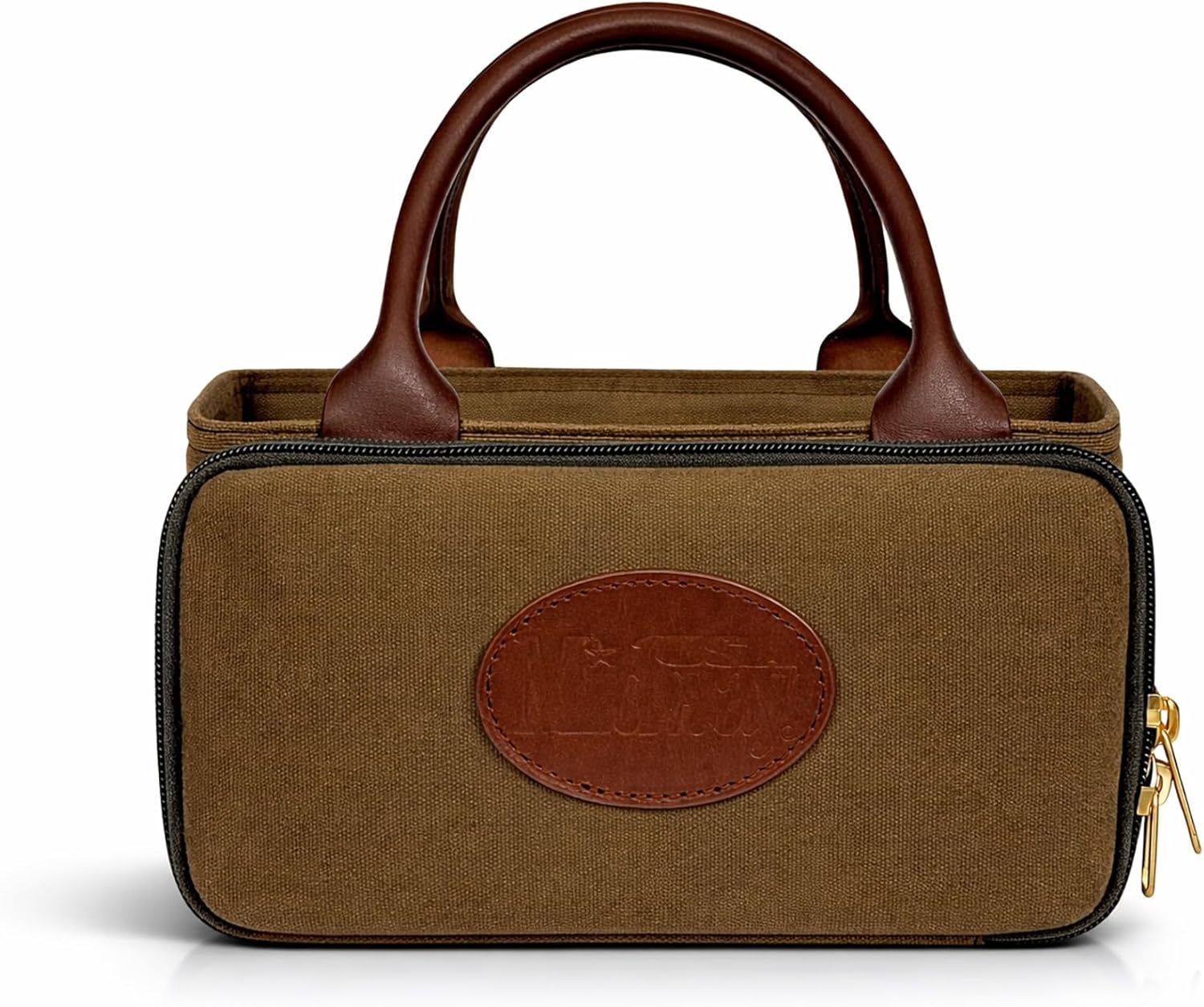 MidwayUSA Waxed Canvas Four Box Shotgun Shell Carrier