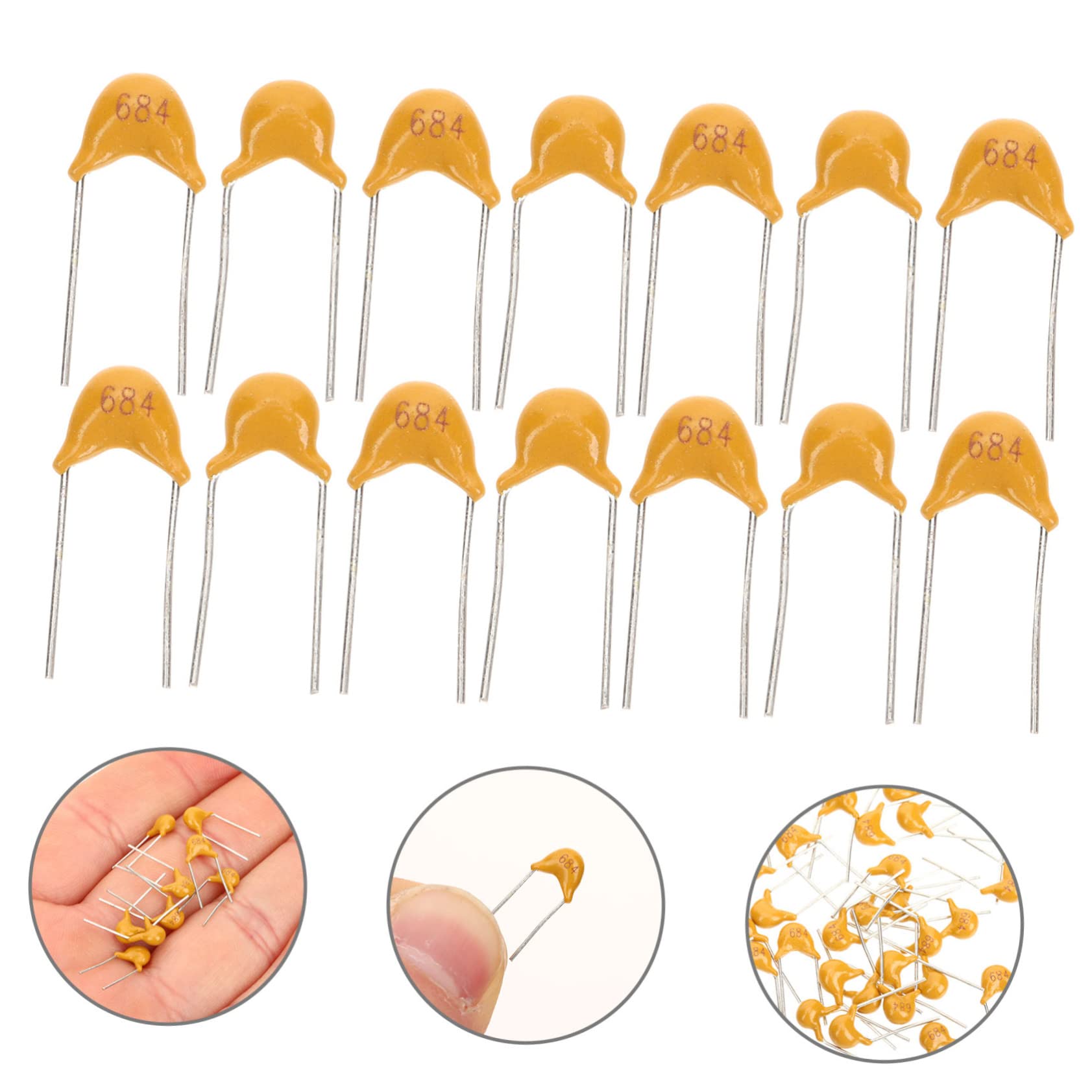 SOLUSTRE 1500piezas Condensador Cerámico Monolítico Para Electrónica Kit Surtido Para Proyectos De Reparación De Audio y Video