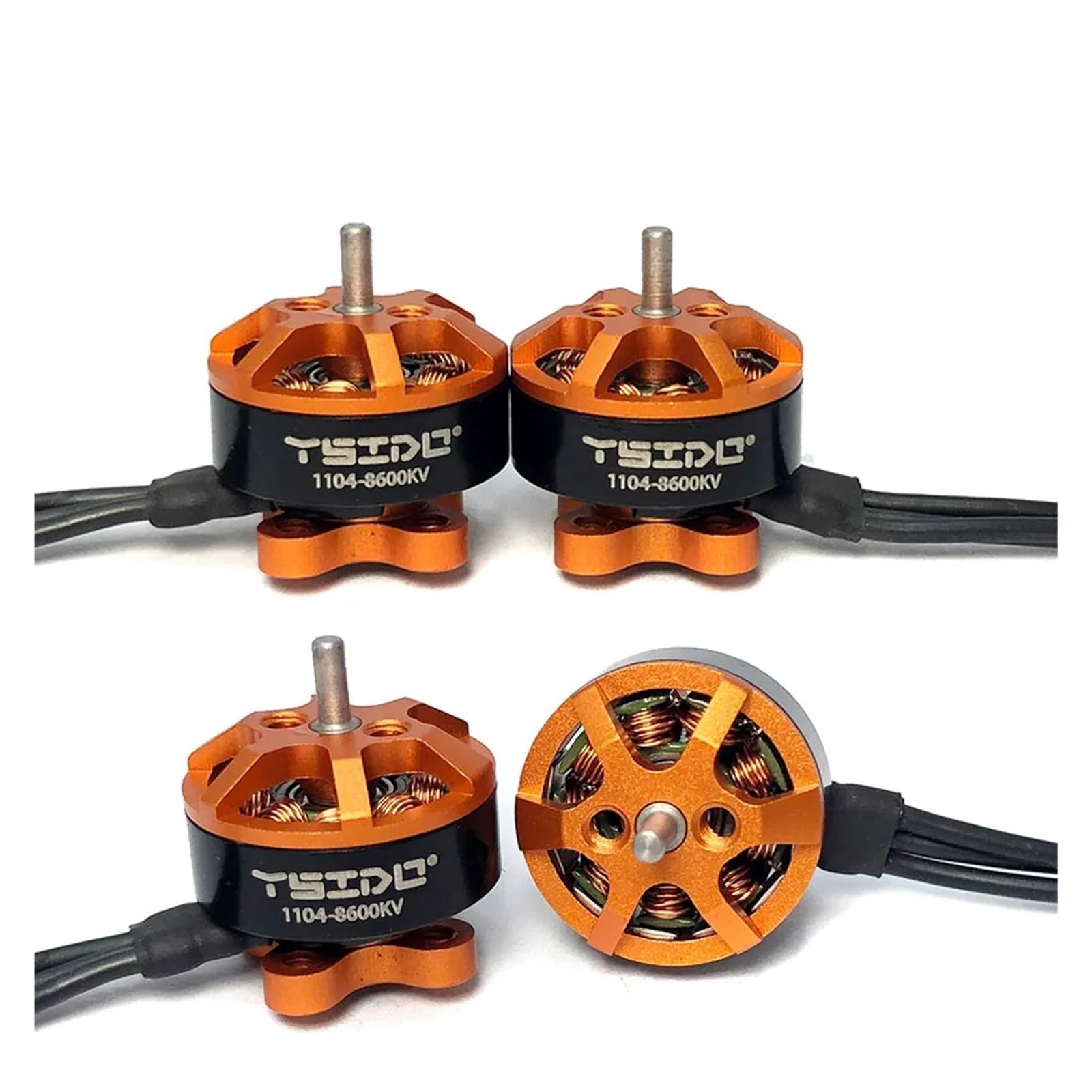 Spare parts 個 1104 7500KV 8600KV ブラシレスモーター RC ドローン