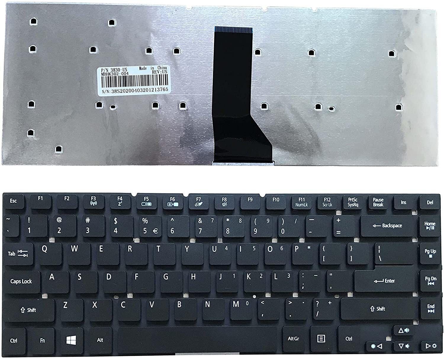 SellZone Replacement Laptop Keyboard Aspire ES1-521-40L7 (B07ML34LMH) Amazon Price History, Amazon Price Tracker