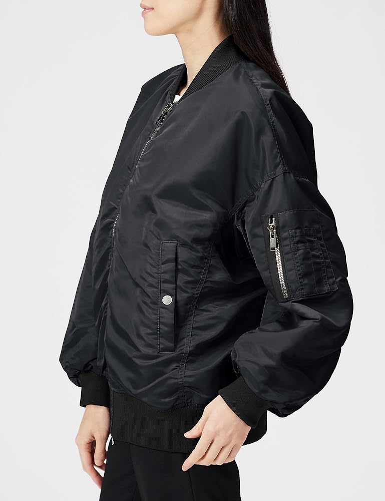 Amazon | [アッパーハイツ] MA-1 THE U-2 レディース MIDNIGHT 0