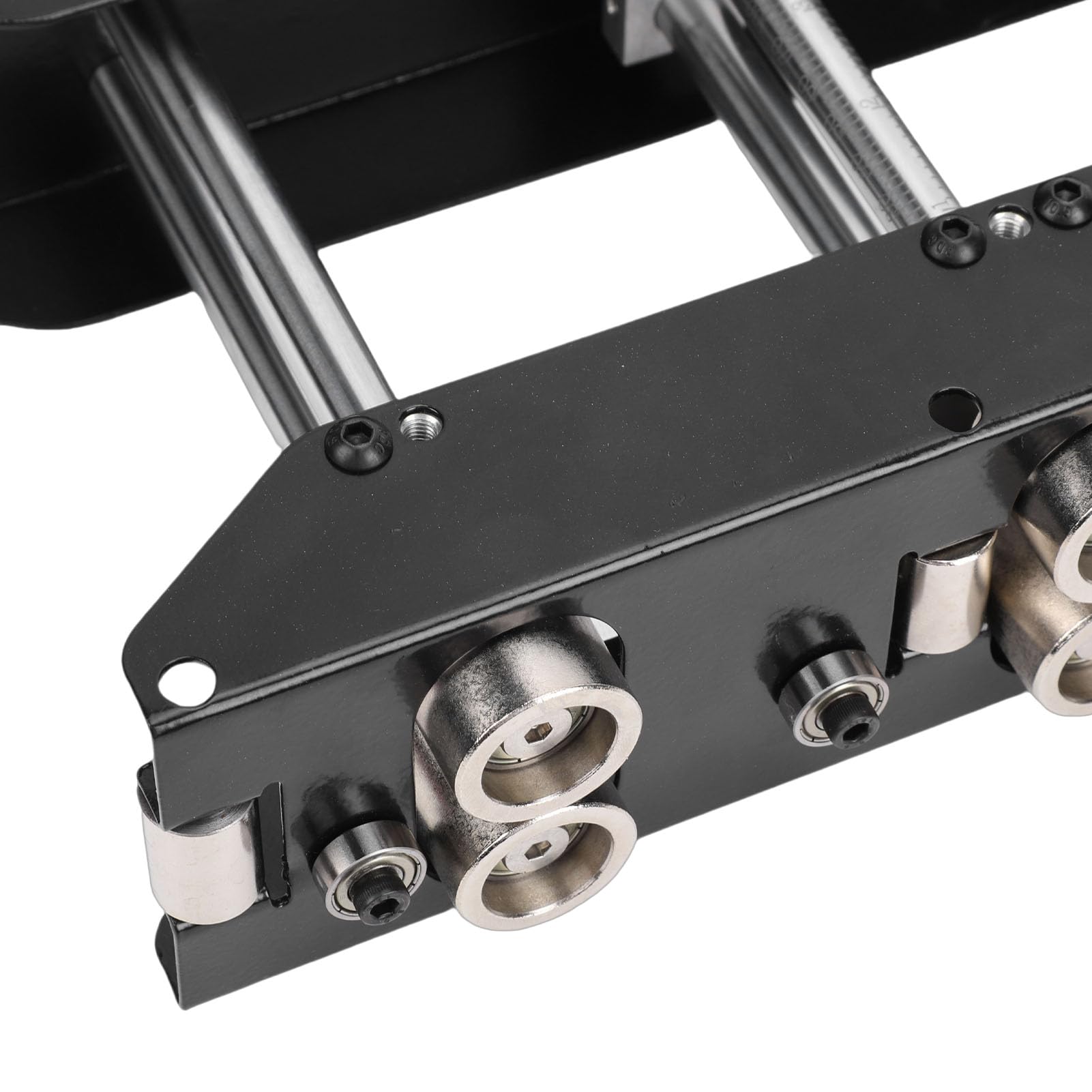 Naroote Rodillo de 3 Estaciones para Techos Metálicos, Doblador de Chapa Ajustable |Dobleces de 5 a 8 Pulgadas, Construcción de Acero para Proyectos de Chapa para Techos