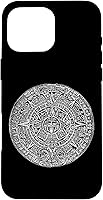 Vista 19 de Aztec Calendar Sun Stone Mexican Mayan Calendario Azteca Case for iPhone 17
