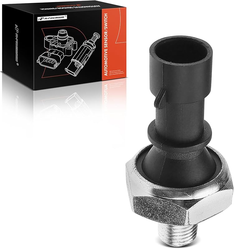 Sensor de pressão do óleo A-Premium PS503 para Buick, Chevrolet, Pontiac e Saturn – 1 unidade